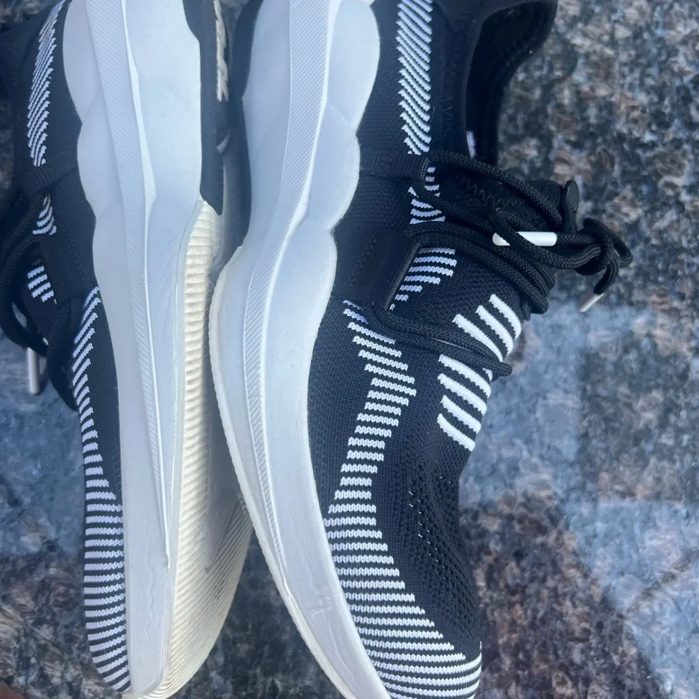 Sorel Kinetic RNEGD Float Shoes Sneakers Womens 8,5 Black Lace Up Walking Hike - Picture 7 of 12